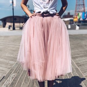 Tulle skirt